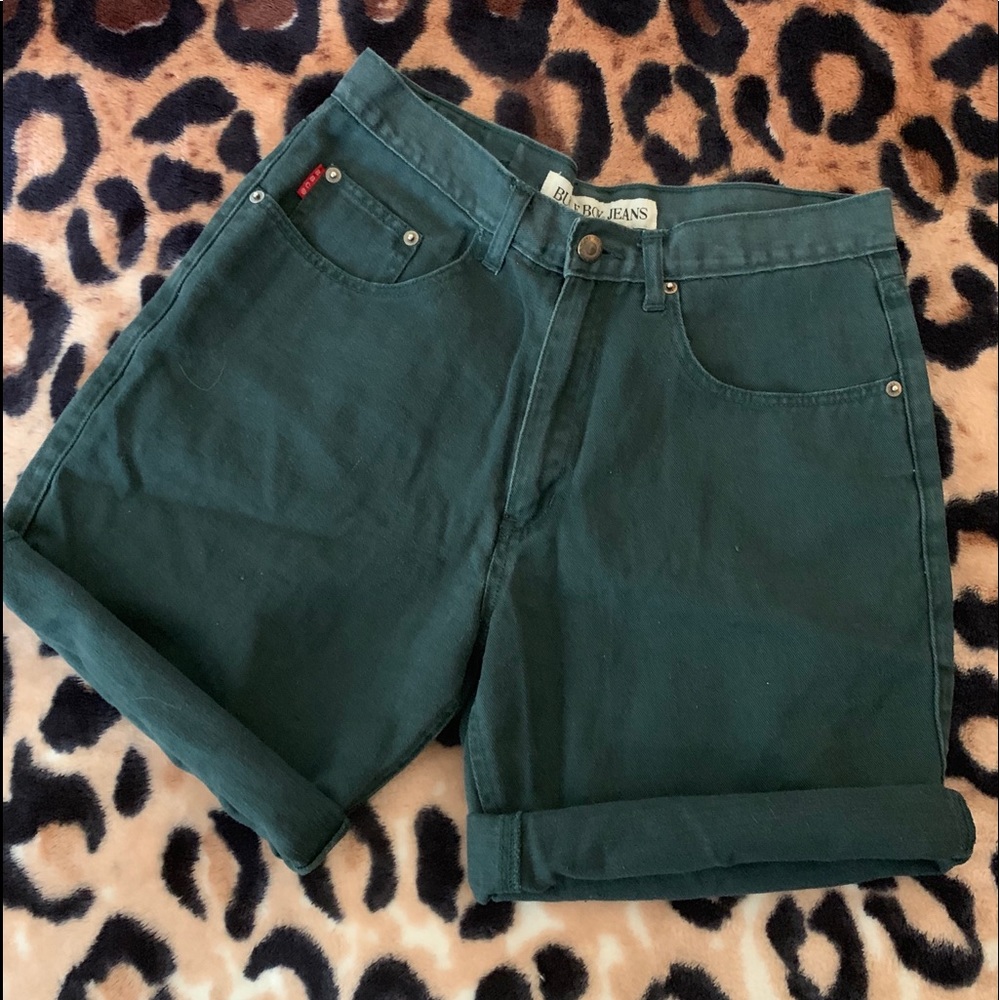 Bugle boy high rise shorts